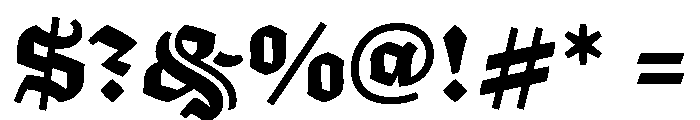 Elfreth Bold 463243d6 Font OTHER CHARS