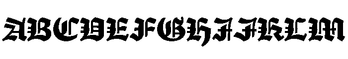 Elfreth Bold 463243d6 Font UPPERCASE