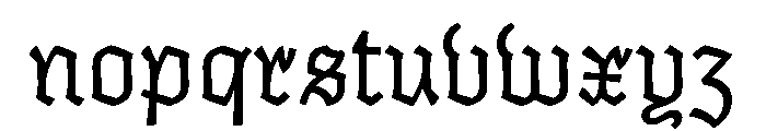 Elfreth Light Ff8f530e Font LOWERCASE