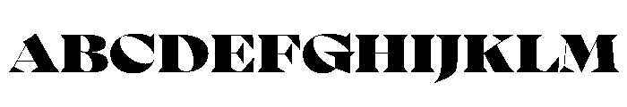 Eliptico03 Black Font UPPERCASE