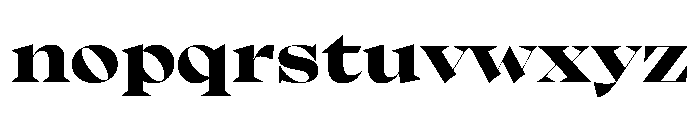 Eliptico03 Bold Font LOWERCASE