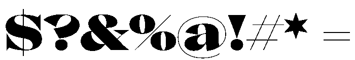 Eliptico03 Extrabold Font OTHER CHARS