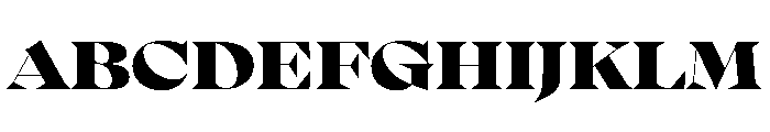 Eliptico03 Extrabold Font UPPERCASE