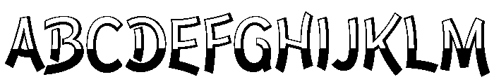 El Paso Half Font UPPERCASE