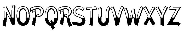 El Paso Half Font UPPERCASE