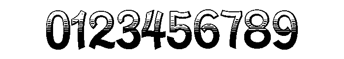 El Paso Regular Font OTHER CHARS