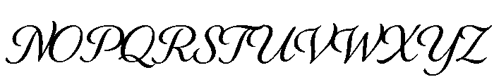 Elaina Script Regular Font UPPERCASE