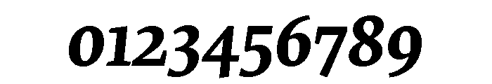 Elena Bold Italic Font OTHER CHARS