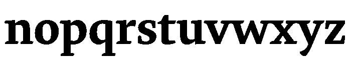 Elena Bold Font LOWERCASE
