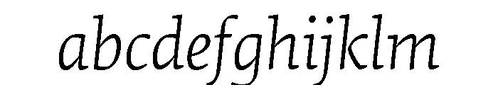 Elena Light Italic FONT