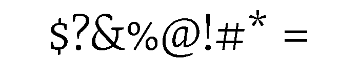 Elena Light Font OTHER CHARS