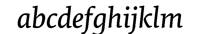 Elena Medium Italic FONT