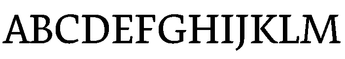 Elena Medium Font UPPERCASE