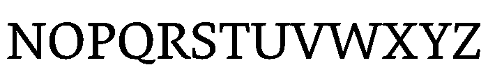 Elena Medium Font UPPERCASE