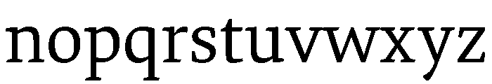 Elena Regular Font LOWERCASE