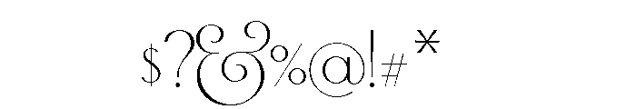 Elipses Bold Alt Font OTHER CHARS