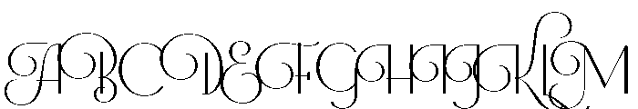 Elipses Bold Alt Font UPPERCASE