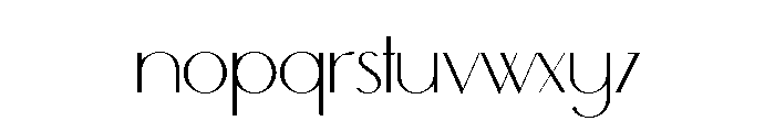 Elipses Bold Font LOWERCASE