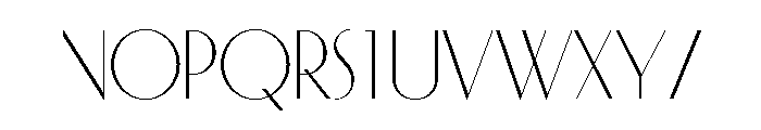 Elipses Regular Caps Font LOWERCASE