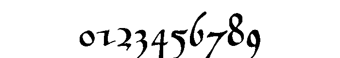Elizabethan Regular Font OTHER CHARS
