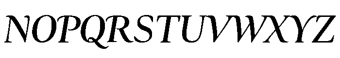 Ellery Extra Bold Italic Font UPPERCASE
