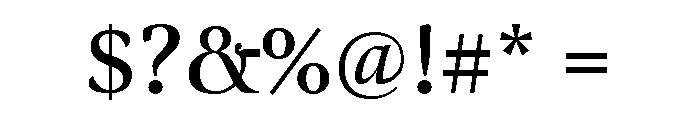 Ellery Extra Bold Font OTHER CHARS