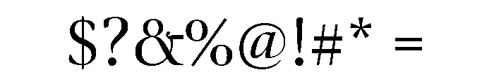 Ellery Medium Font OTHER CHARS