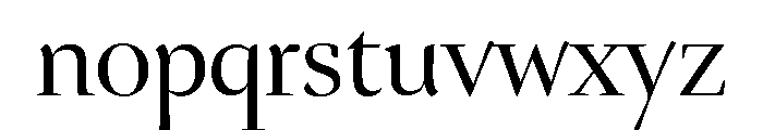 Ellery Medium Font LOWERCASE