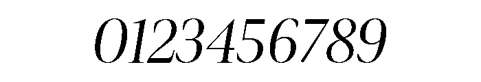 Ellery Regular Italic Font OTHER CHARS