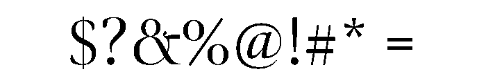 Ellery Font OTHER CHARS