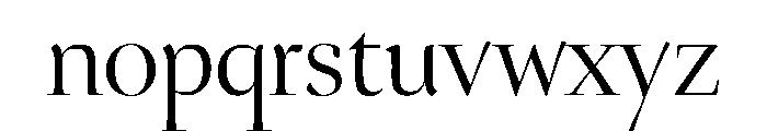 Ellery Font LOWERCASE