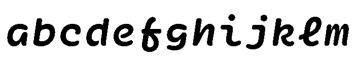 Ellograph Bold Italic FONT