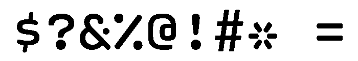 Ellograph Demi Bold Font OTHER CHARS