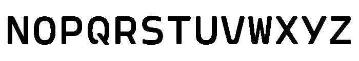 Ellograph Demi Bold Font UPPERCASE
