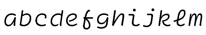 Ellograph Extra Light Italic FONT