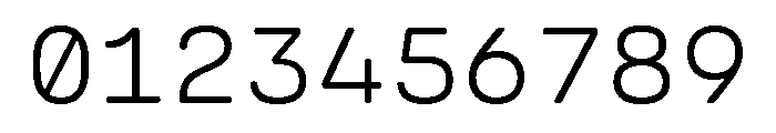 Ellograph Extra Light Font OTHER CHARS
