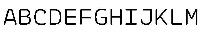 Ellograph Extra Light Font UPPERCASE