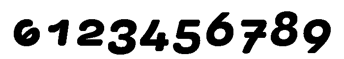 Ellograph Heavy Italic Font OTHER CHARS