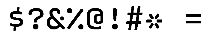 Ellograph Regular Font OTHER CHARS
