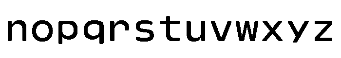 Ellograph Regular Font LOWERCASE
