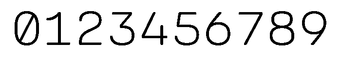 Ellograph Thin Font OTHER CHARS