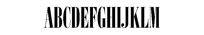 Elongated Roman Regular FONT