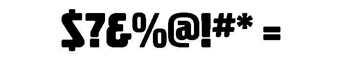 Elston Bold Font OTHER CHARS