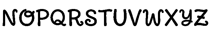 EMERY Regular Font UPPERCASE