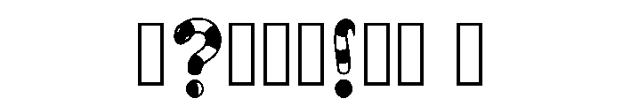 Email Regular Font OTHER CHARS