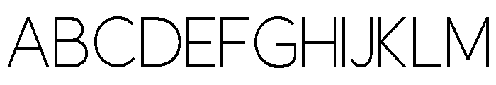 Emarys Regular Font UPPERCASE