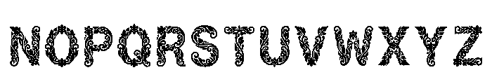 Emba Regular Font UPPERCASE