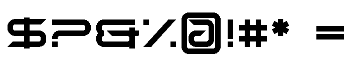 Ember Bracket Regular Font OTHER CHARS