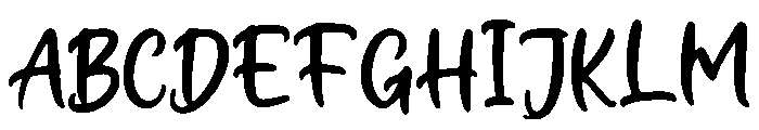 Ember_Wren Font UPPERCASE