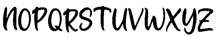 Ember_Wren Font UPPERCASE